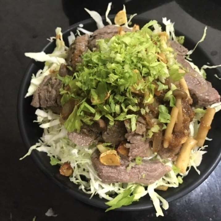 和風ステーキ丼！！